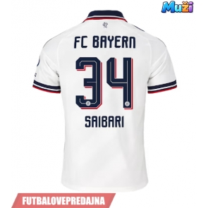 Lacne Muži Futbalové dres Bayern Munich Ismael Saibari #34 2026-27 Krátky Rukáv - Preč
